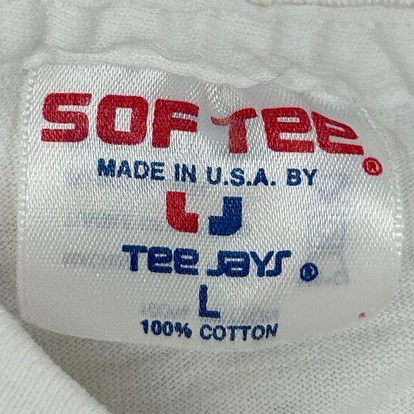 Vintage Fun On Extreme Angles T Shirt Mens Medium Steve Phil Mahre Skiing White - Picture 9 of 11